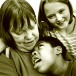 Images of Brittney's family courtesy of Susie Fitzhugh © 2002.  Only to be used in conjunction with the Heart-to-Heart project.